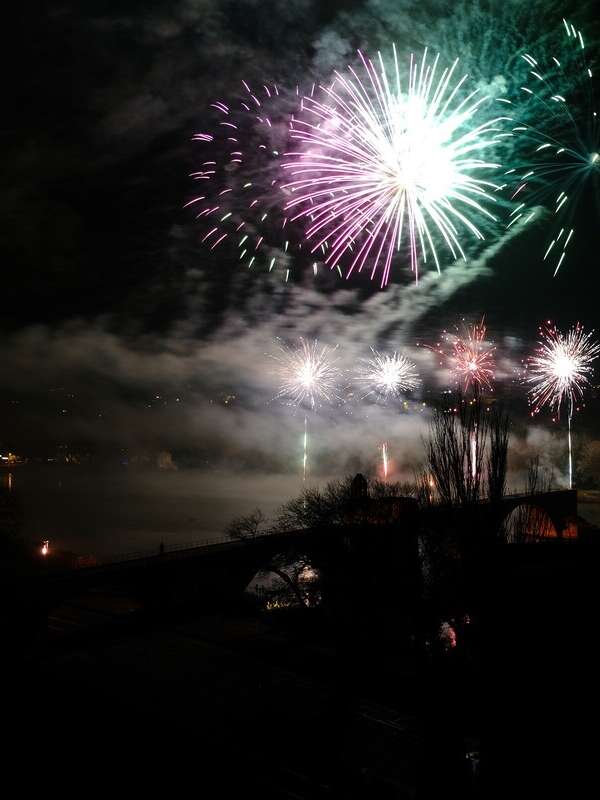 Grand feu d'artifice