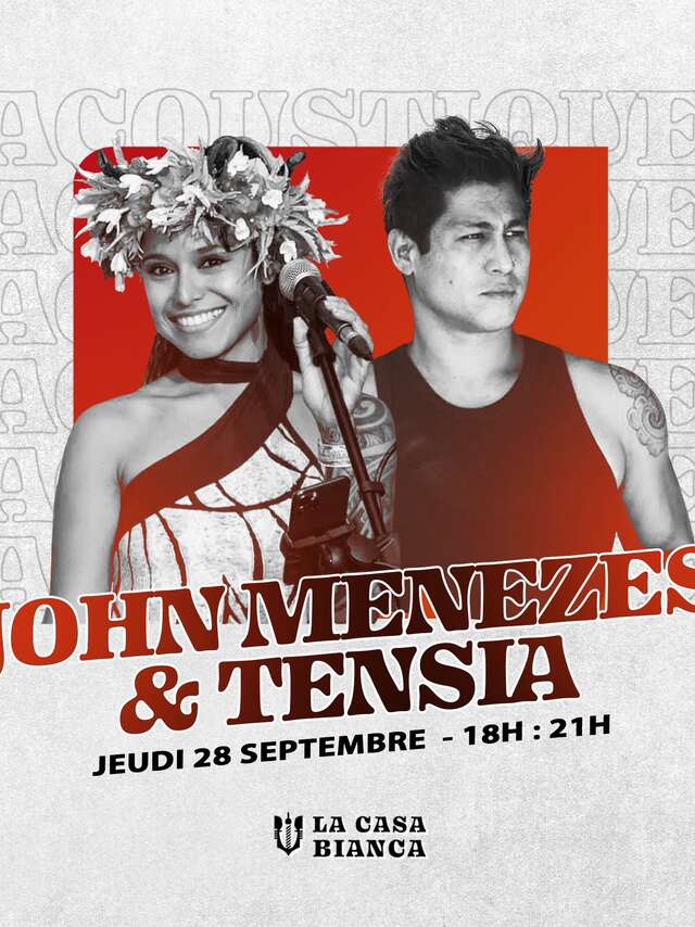 John Menezes & Tensia en concert - La Casa Bianca