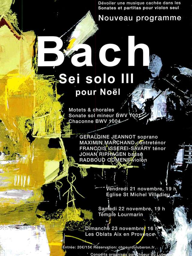 Bach' sei solo III Kerstconcert