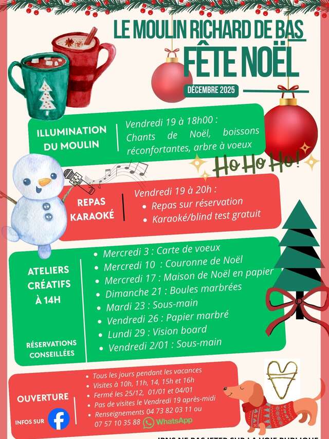 Atelier créatifs de Noël