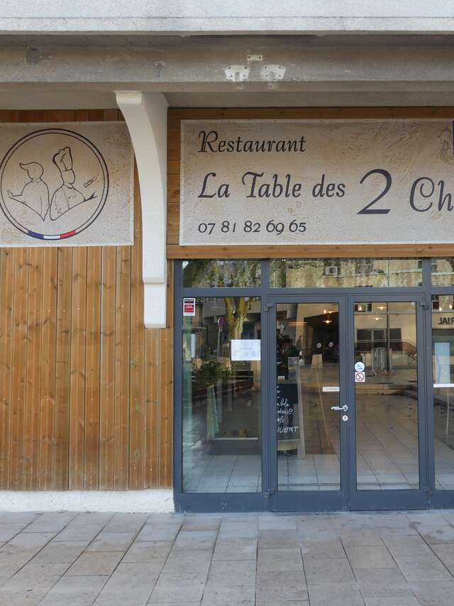 La table des 2 Chefs