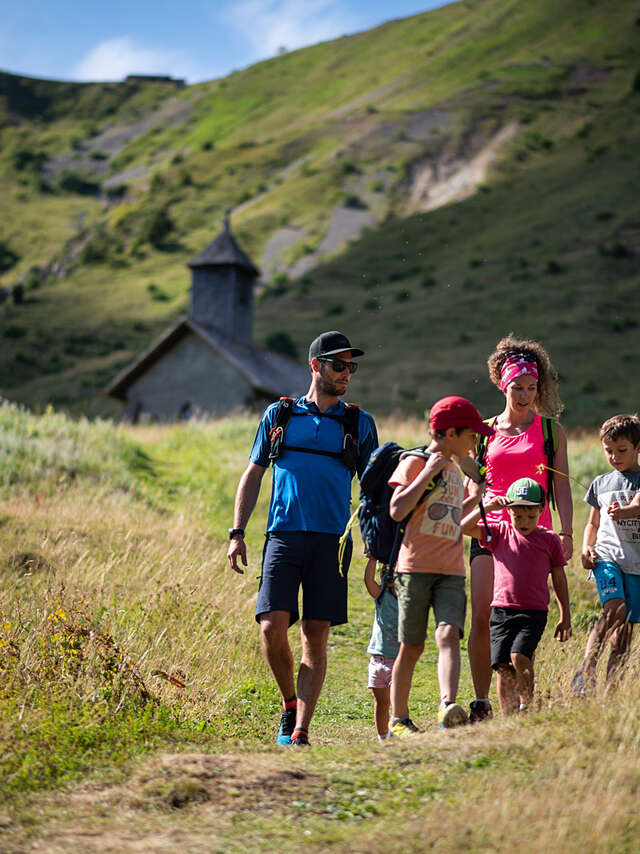Bergaktivitäten für Kinder von 4-7 Jahren