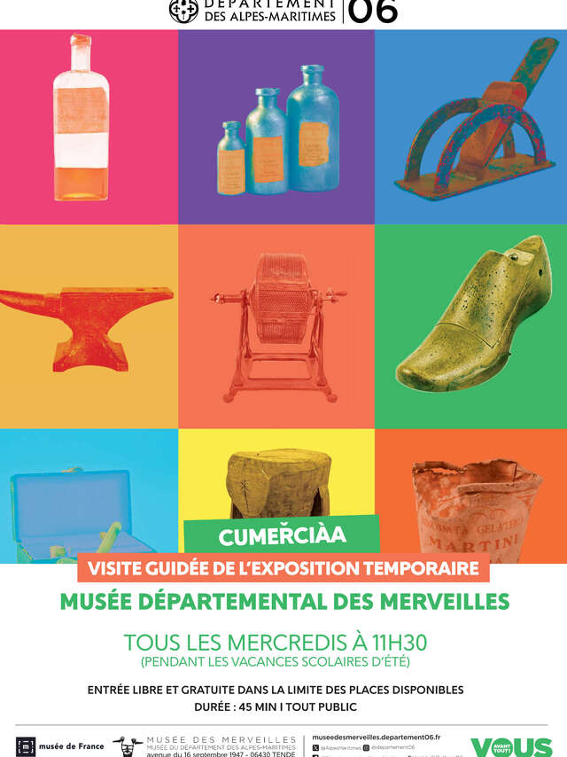 "Cumeřciàa" - Visite guidée de l'exposition temporaire