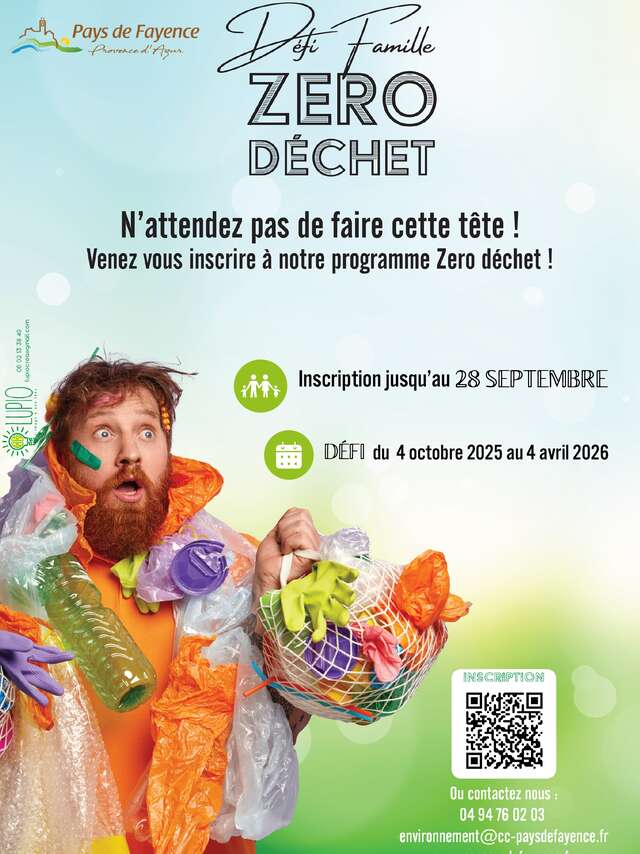 Défi des Familles:  Zéro Déchet en Pays de Fayence