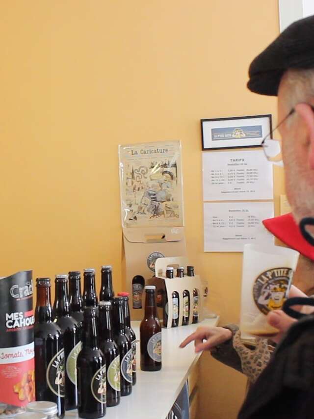 Visite de la brasserie "La P'tite Sœur"