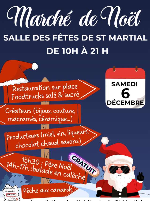 Marché de Noël à Saint Martial