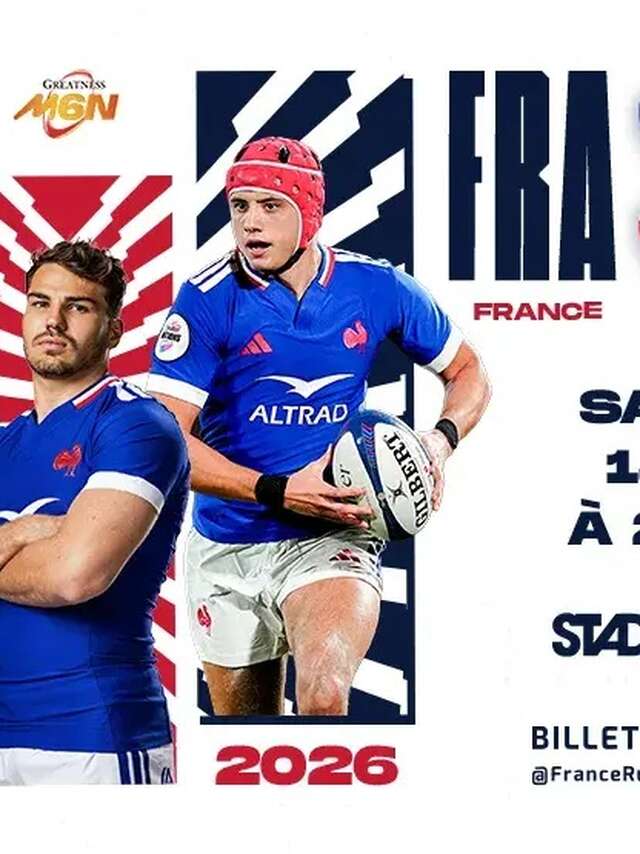 Rugby - Tournoi des 6 Nations : France / Angleterre - COMPLET