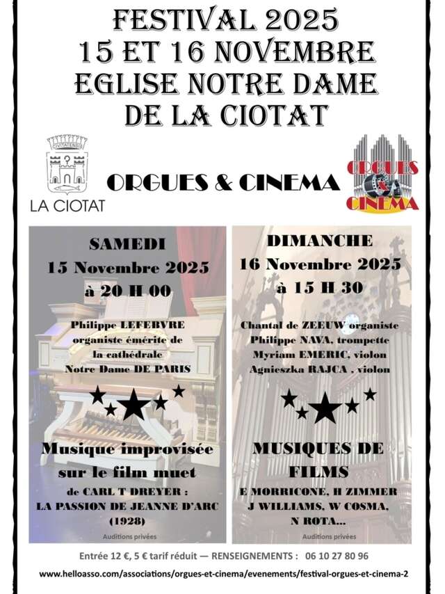 Organ and Cinema Festival