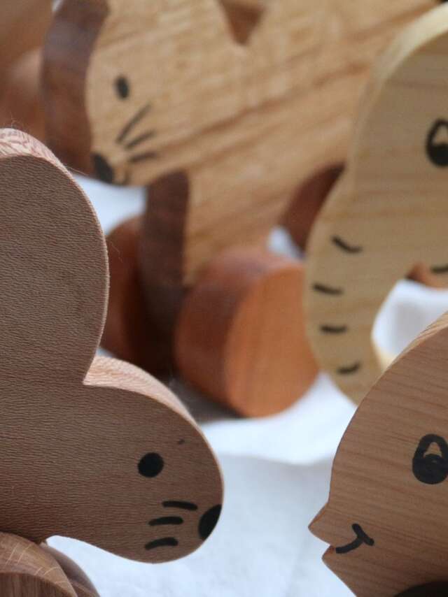 Atelier de bois chantourné