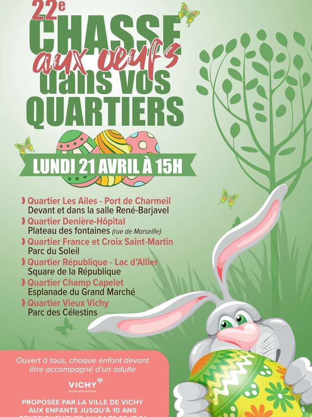Chasse au oeufs des quartiers