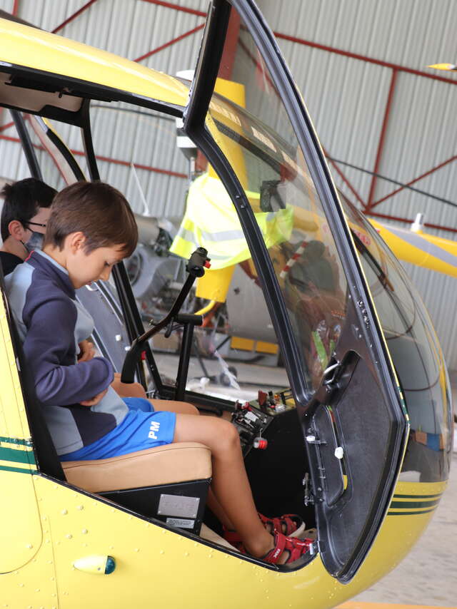 Aérodrome, on the runway for a family discovery tour