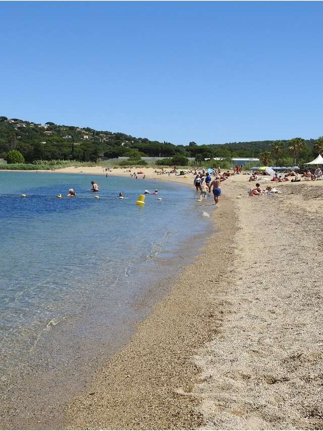 Plage des Marines de Cogolin