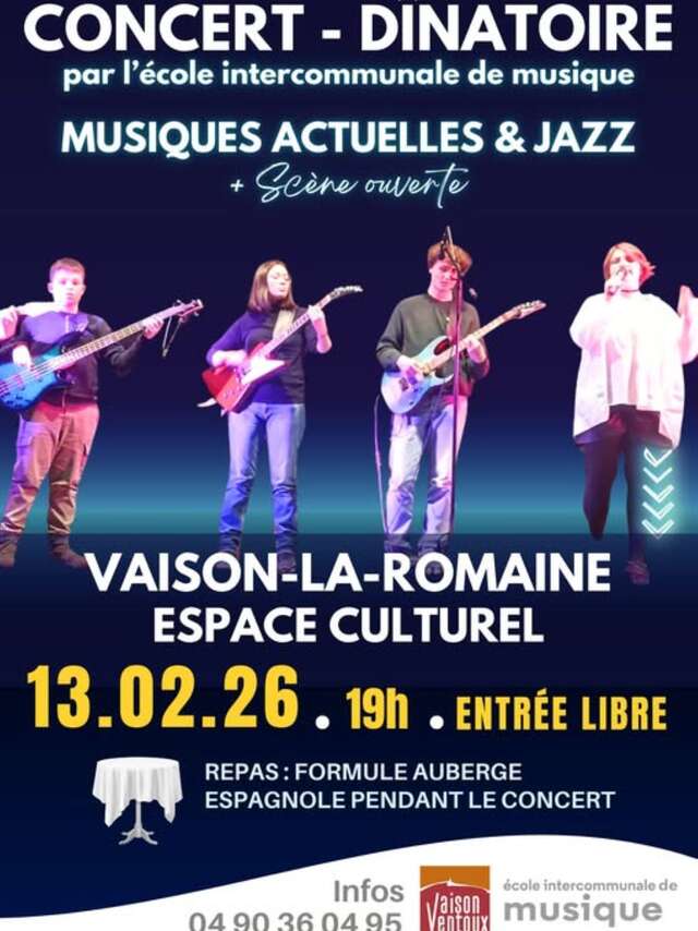 Dinatoire-Konzert der Musikschule