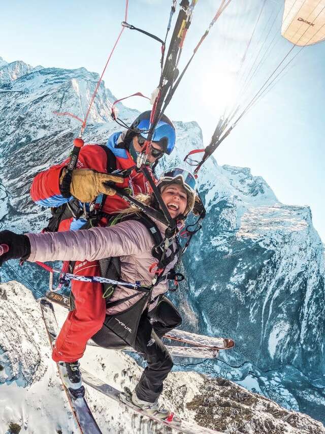 Vol en parapente -  2 Alpes Parapente