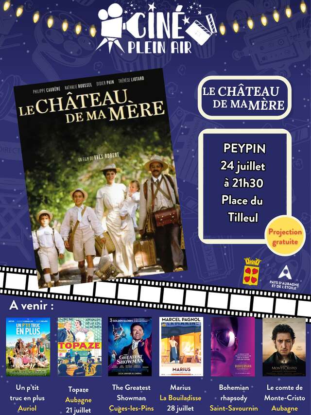 Ciné plein air - Le Château de ma  mère