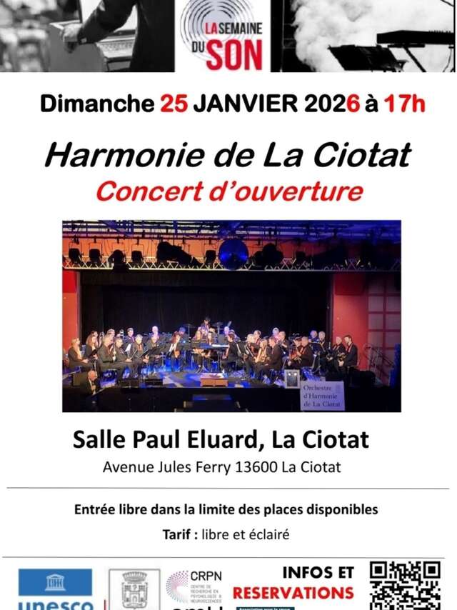 Concert by the La Ciotat Harmony Orchestra