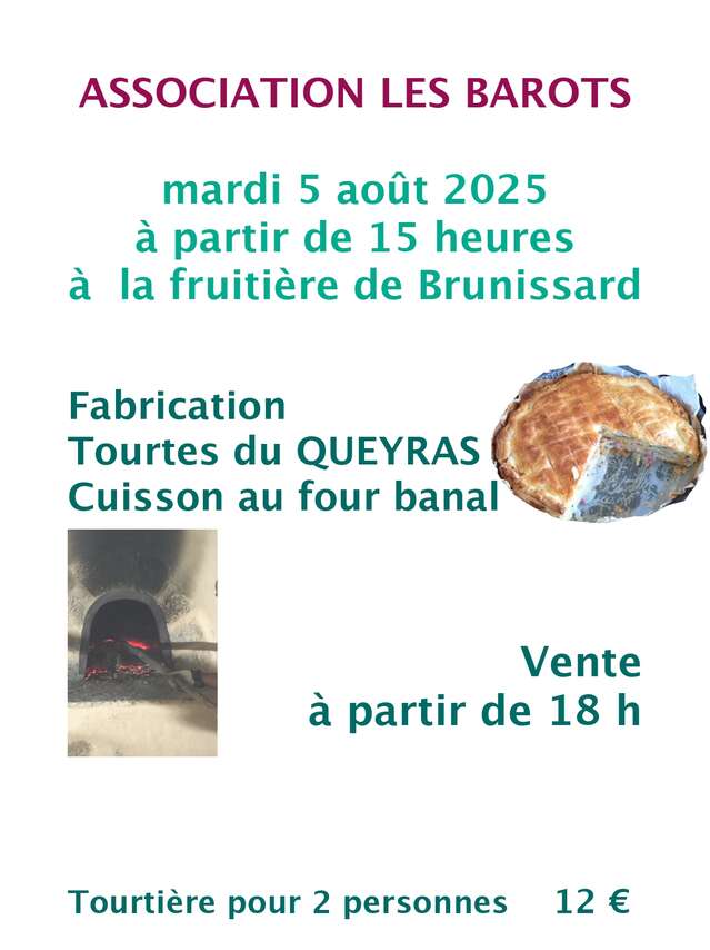 Vente de tourtes