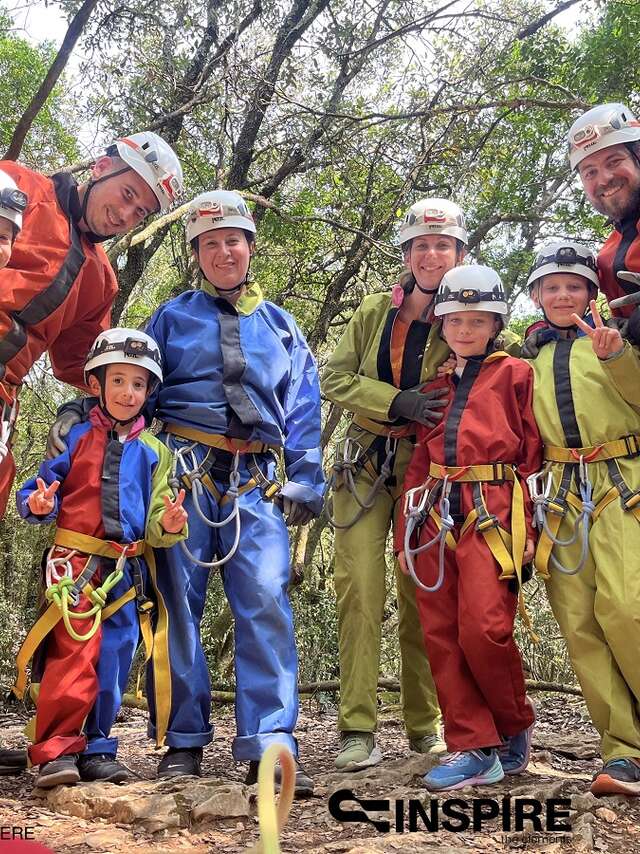 Inspire the Elements : Höhlenforschung, Canyoning, Klettersteige, Vertikale Abenteuer
