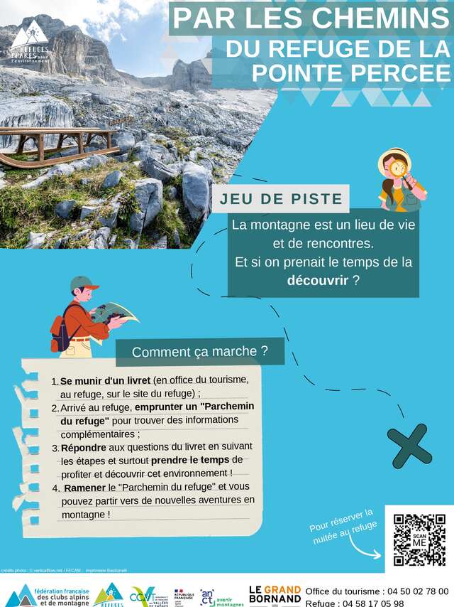 Jeu de piste du refuge Gramusset - Club Alpin Français