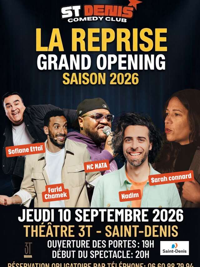 Humour - Saint-Denis Comedy Club