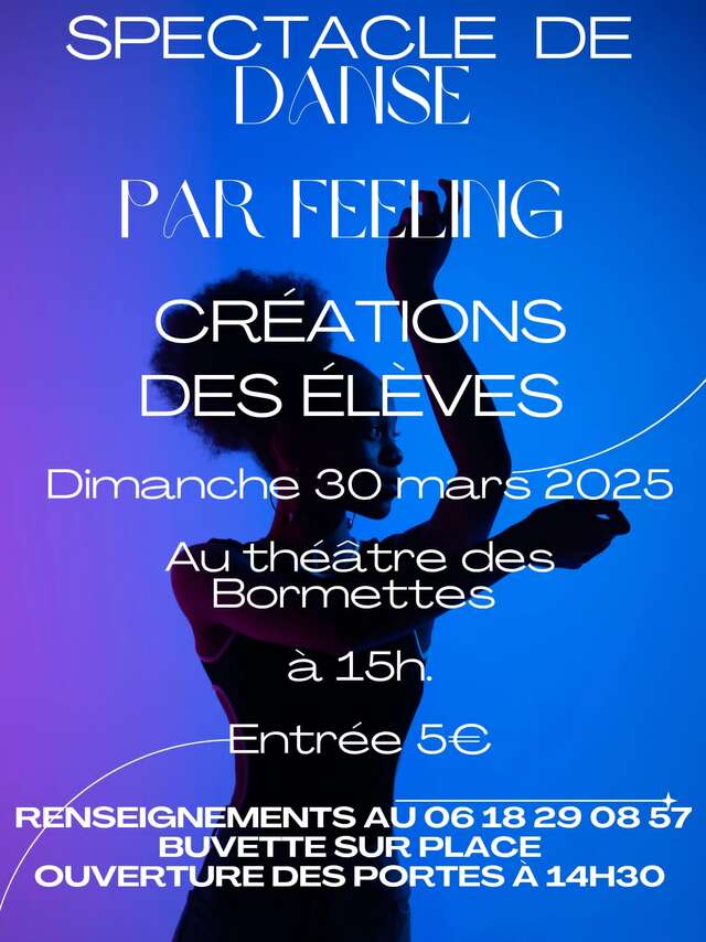 Spectacle de danse "création des élèves" de Feeling