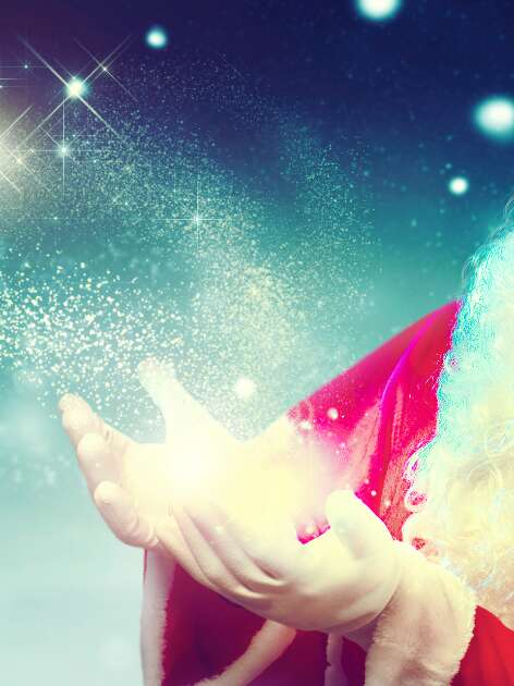 Noël à vive allure : arrivée du Père Noël à grande vitesse