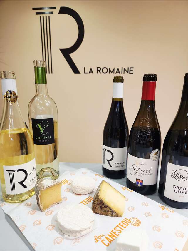Festival „Ventoux Saveurs“ – Verkostungsworkshop zur Kombination von Wein und Käse – Cave la Romaine