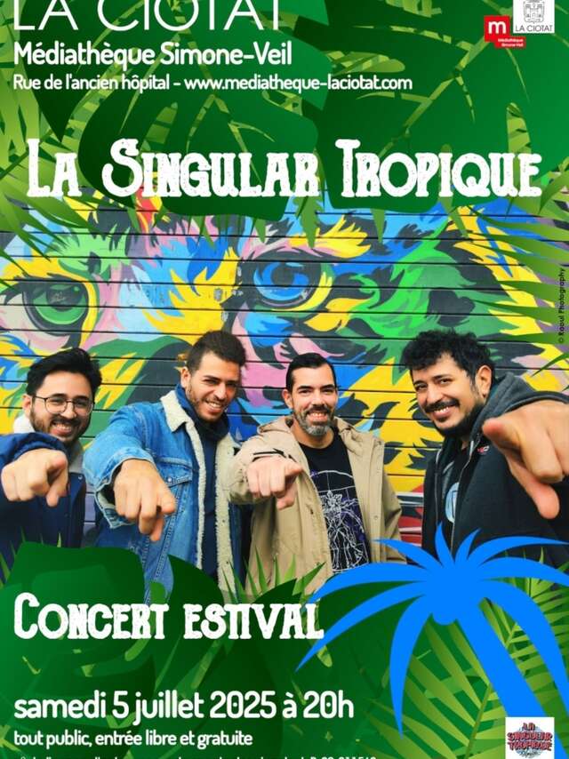 La Singular Tropique summer concert