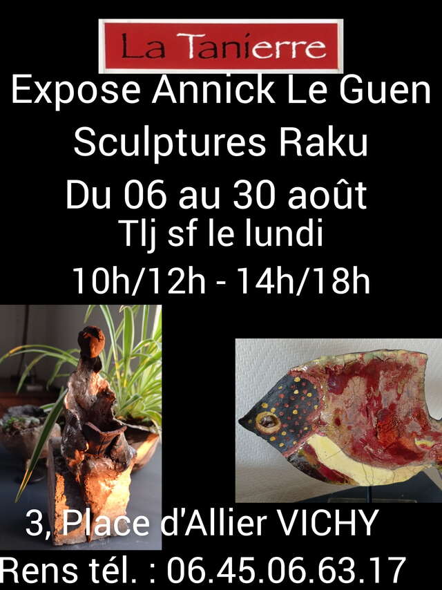 Exposition " La Tanierre expose Annick Le Guen"