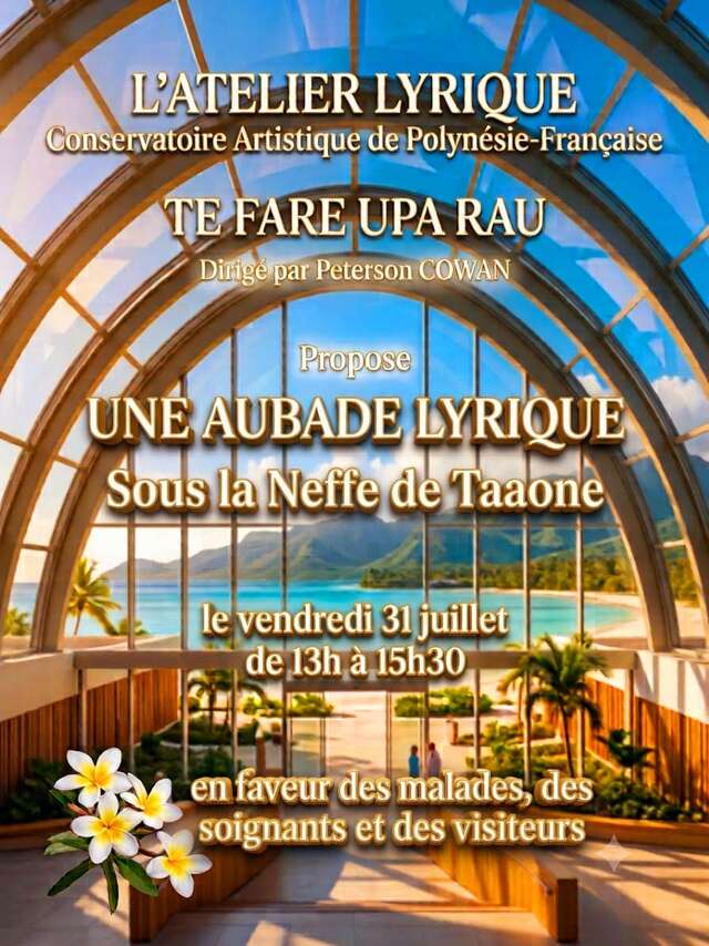 Aubade lyrique sous le Neffe de Taaone