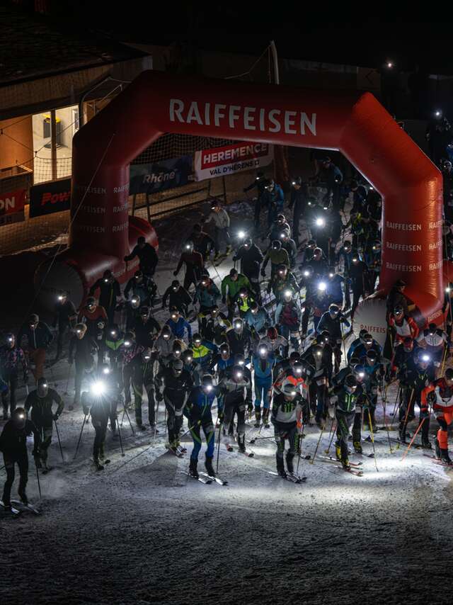Course nocturne de ski alpinisme