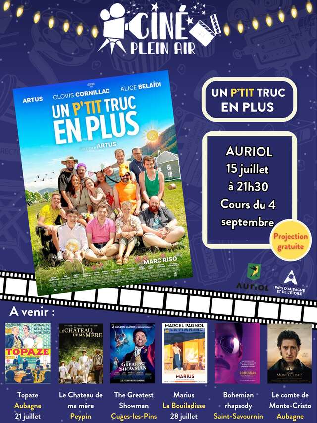 Ciné plein air - Un p’tit truc en plus