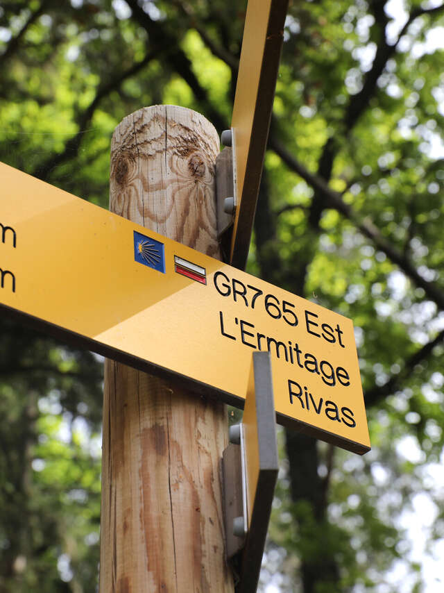 GR®765 Chemin de Saint-Jacques-de-Compostelle : Chazelles-sur-Lyon / Rivas