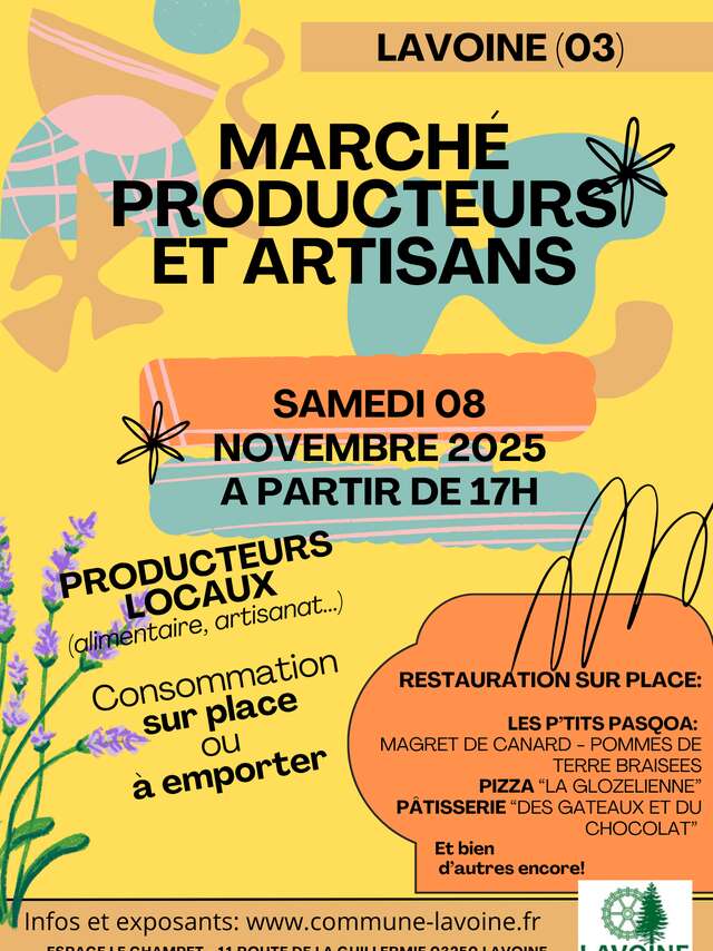 Marché de Producteurs et d'Artisans