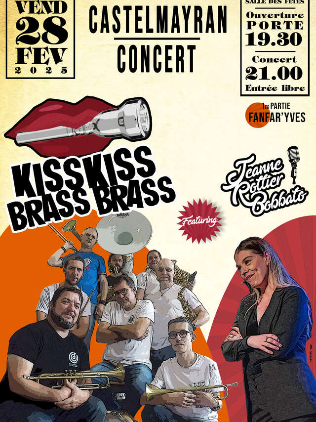 Concert Fanfares Kiss Kiss Brass Brass - Fanfar'Yves