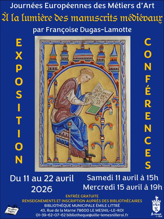 Exposition :  A la lumière des manuscrits médiévaux
