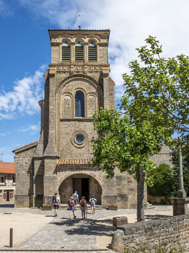 GR® 765 et Chemin de St-Jacques-de-Compostelle Lyon/Le-Puy-en-Velay Etape Saint-Georges-Haute-Ville - Marols