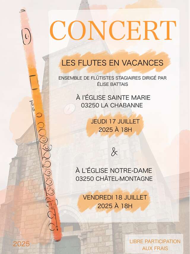 Concert de flûtes