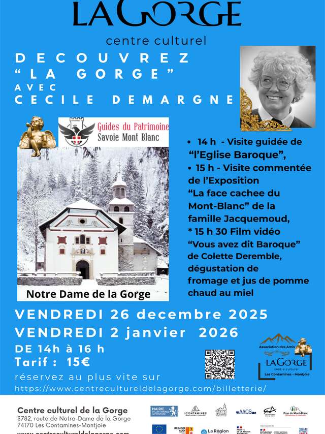 "Découvrez la Gorge" avec Cécile Demargne et le Centre Culturel de la Gorge