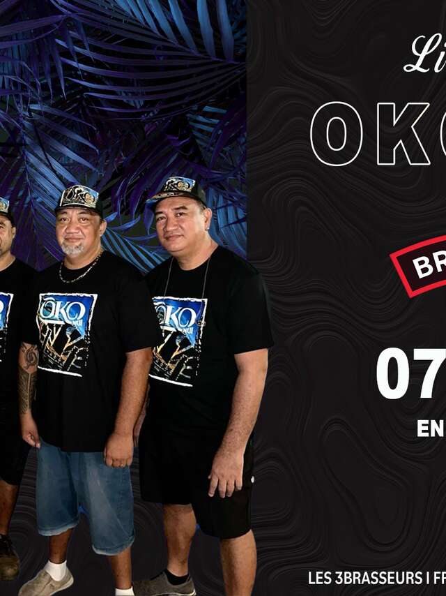 Oko Nui en concert - 3 Brasseurs Tahiti
