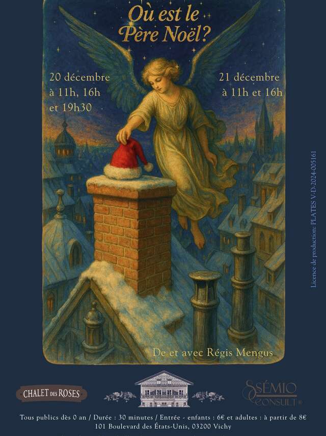 Spectacle jeune public "Où est le Père Noël ? Un conte de Noël...