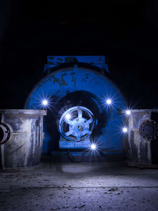 Exposition A Ciel Ouvert - créations en lightpainting - Venosc