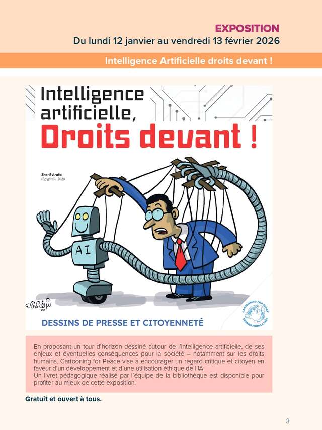 Exposition Intelligence Artificielle Droits devant !