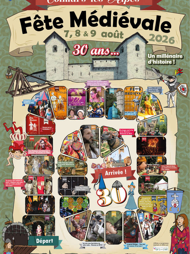 Fête Médiévale "30 ans, 1 millénaire d'histoire"