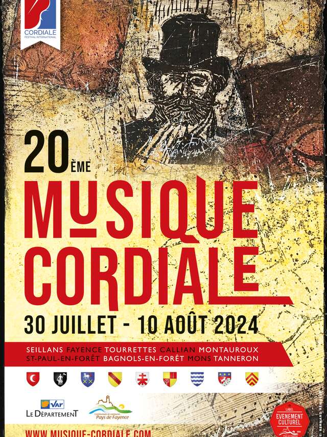 Festival Musique Cordiale - Chansons françaises -chapelle St-Donat