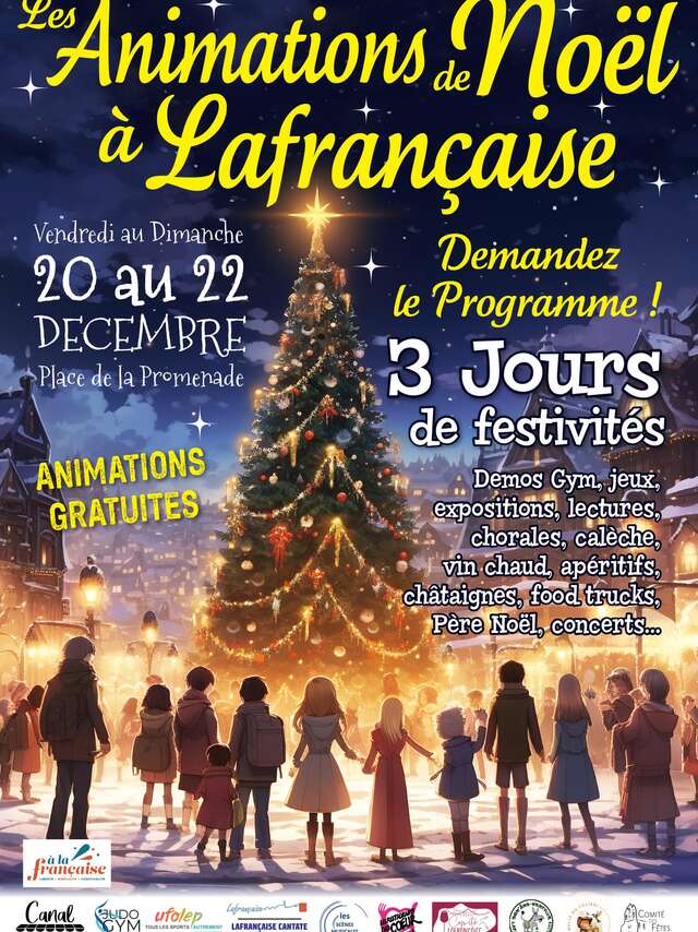 Les Animations de Noël à Lafrançaise