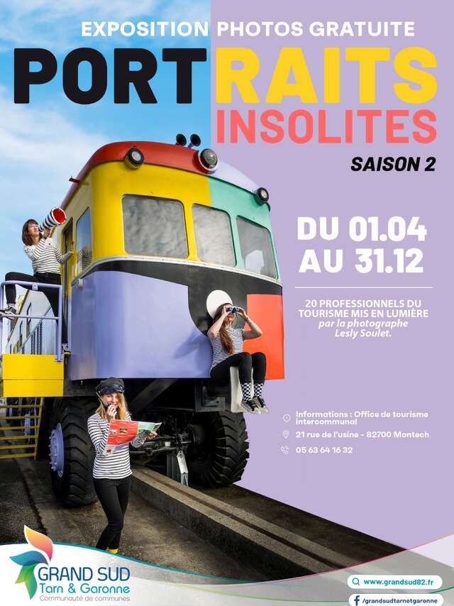 Exposition "Portraits Insolites" - Saison 2