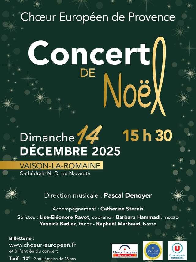 Weihnachtskonzert des Europäischen Chors