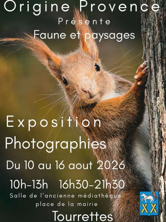 Exposition Faune et Paysages de Serge Gazzano