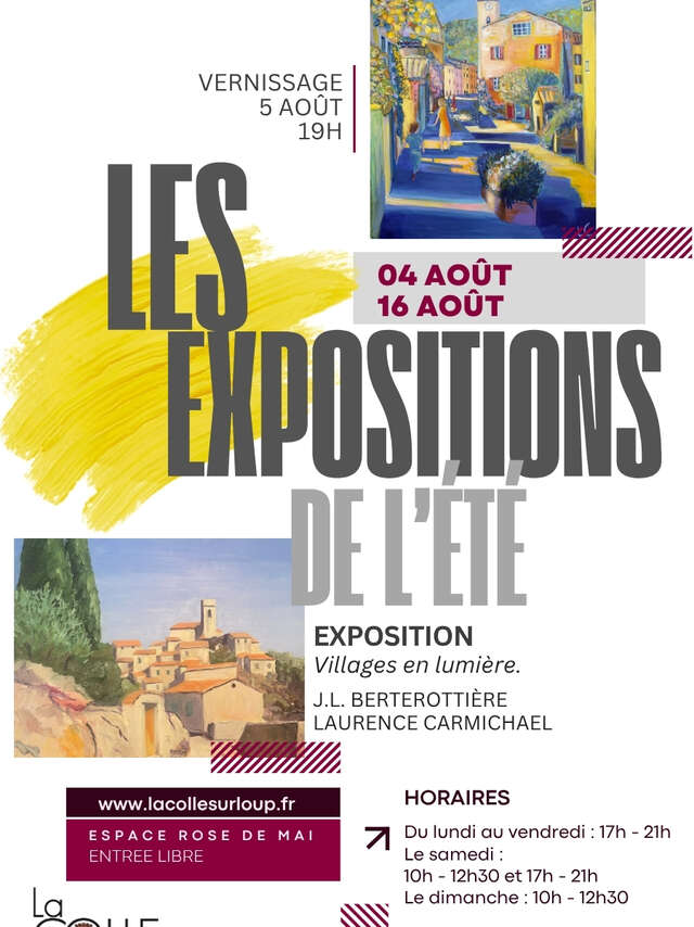 LES EXPOSITIONS DE L’ETE - Villages en lumières